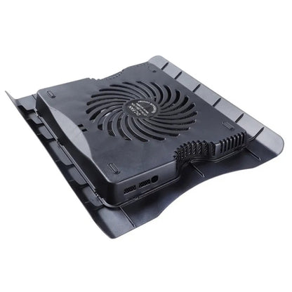 883 Game Work Laptop Router Heat Dissipation Stand with LED Light Fan, 883