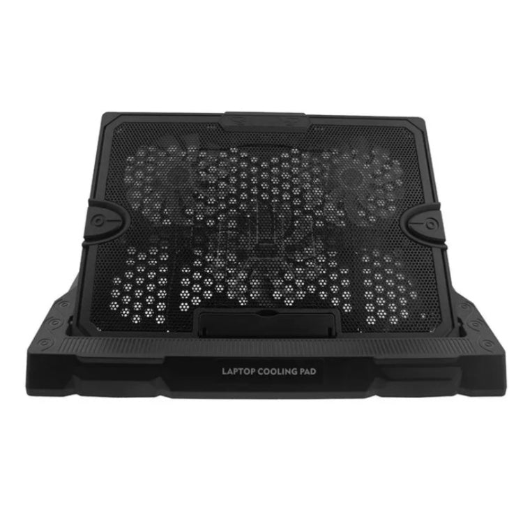 S300 3 Fan Adjustable Wind Speed Desktop Laptop Cooling Pad with Holder, S300