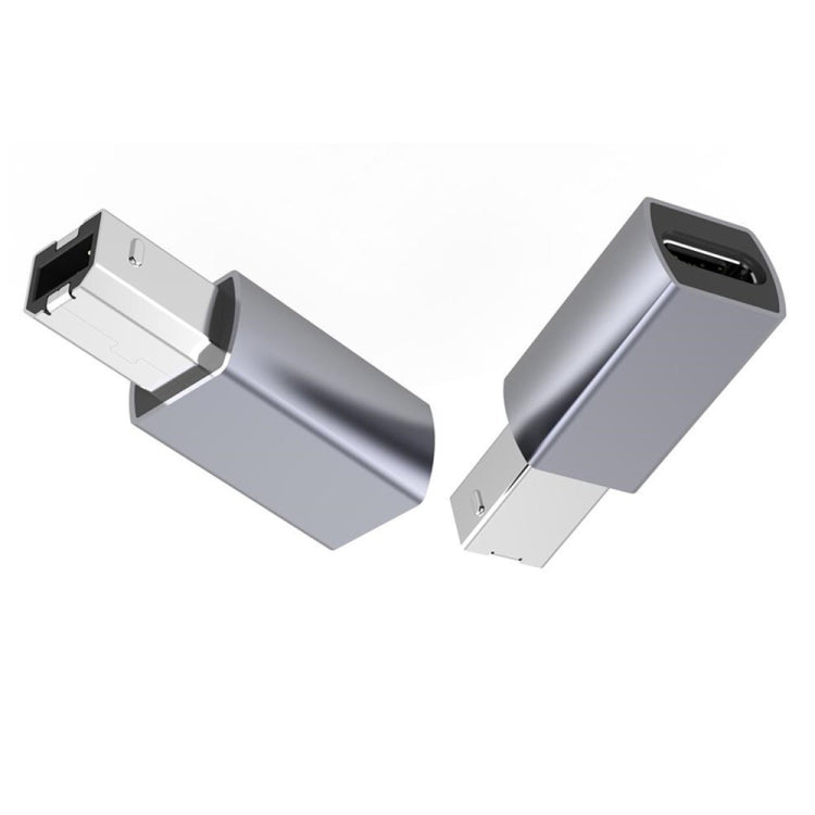 JUNSUNMAY USB Type-C Female to Male USB 2.0 Type-B Adapter Converter Connector for Printers Scanner Electric Piano, 1pc, 2pcs