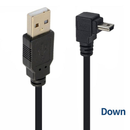 JUNSUNMAY 5 Feet USB A 2.0 to Mini B 5 Pin Charger Cable Cord, Length: 1.5m, Up, Down, Left, Right
