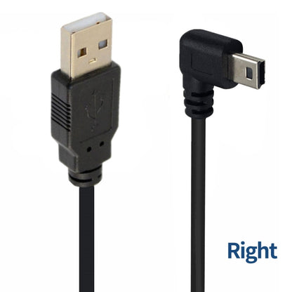 JUNSUNMAY 5 Feet USB A 2.0 to Mini B 5 Pin Charger Cable Cord, Length: 1.5m, Up, Down, Left, Right