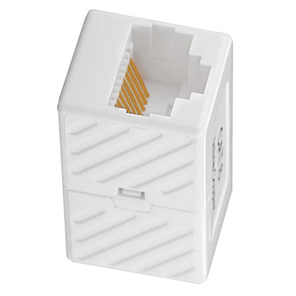 JUNSUNMAY RJ45 Female to Female In Line Coupler Cat6 Cat5e Cat5 Ethernet Cable Extender Adapter, 1 PCS, 2 PCS