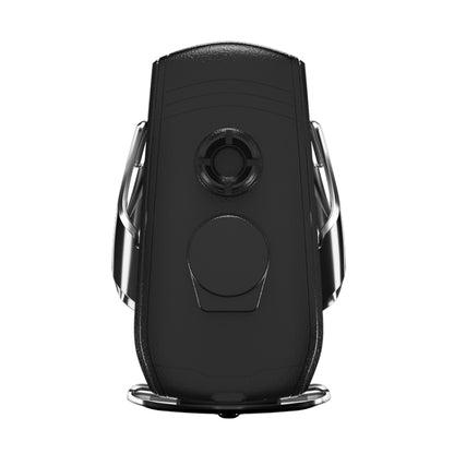 A2 Car Mobile Phone Bracket Wireless 15W Fast Charging Automatic Smart Sensor Stand, A2 (Silver), A2 (Black)2