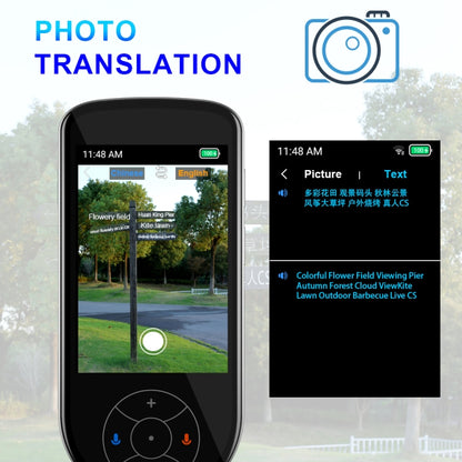 V600 Offline Photography Voice Translator Smart Portable 137 Languages Real Time Translator, V600