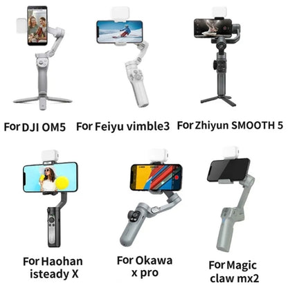 GBL01 LED Gimbal Light Camera Fill Light, Single Lamp, Double Lamp