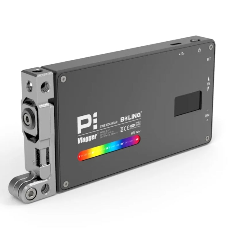 BL-P1 Portable RGB Pocket Fill Light Full Color 2500-8500K Photography Camera Light, BL-P1
