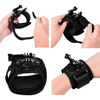GP144 360 Degree Rotation Hand Camera Wrist Strap Mount, GP144