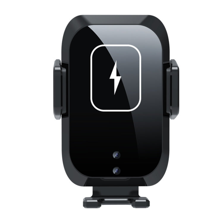 X11 Three Axle Linkage 15W Smart Touch Automatic Retractable Clip Fast Charging Wireless Car Chargers, Standard Configuration, Standard With Dashboard Bracket