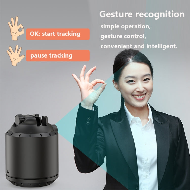 YUNTENG T7 360 Degree Rotation Desktop Smart PTZ Support Automatic Tracking