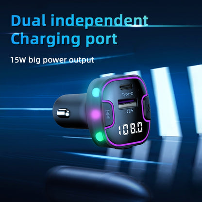 CS6 Portable Rear Seat Extended Car Charger Multi-Port Fast Charger, CS6