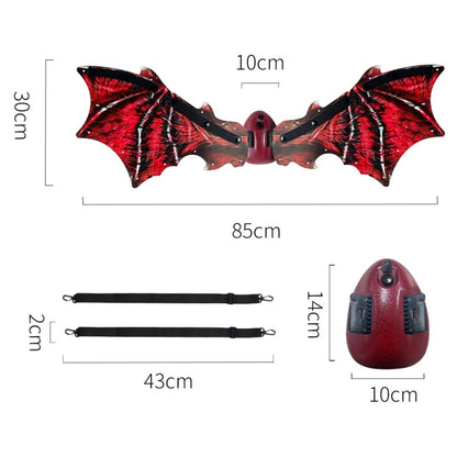 Rockwoo R02 Electric Dinosaur Wings with Lighting and Music