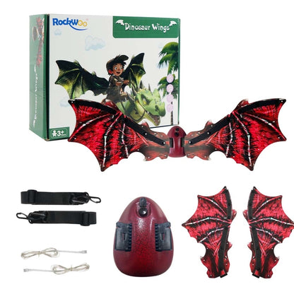 Rockwoo R02 Electric Dinosaur Wings with Lighting and Music