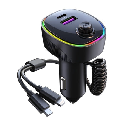 K11 Portable USB + Type-C PD Car Charger Phone Tablet Fast Charging Adapter, K11