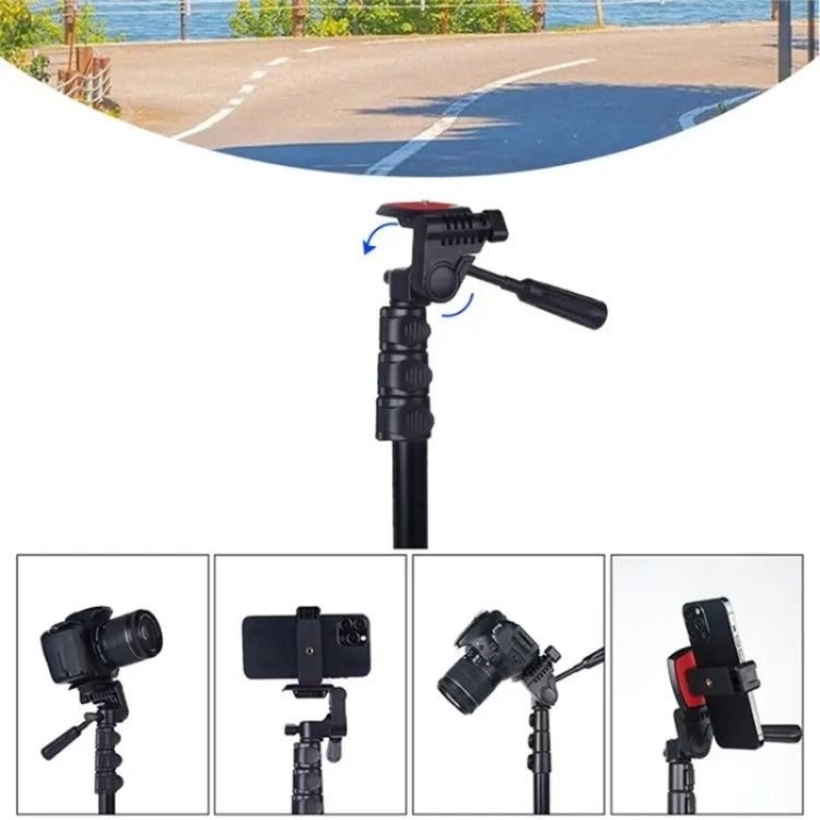 JMARY KP2206 Multi-functional Adjustable Portable Camera Tripod 1.7m Floor Stand, KP2206
