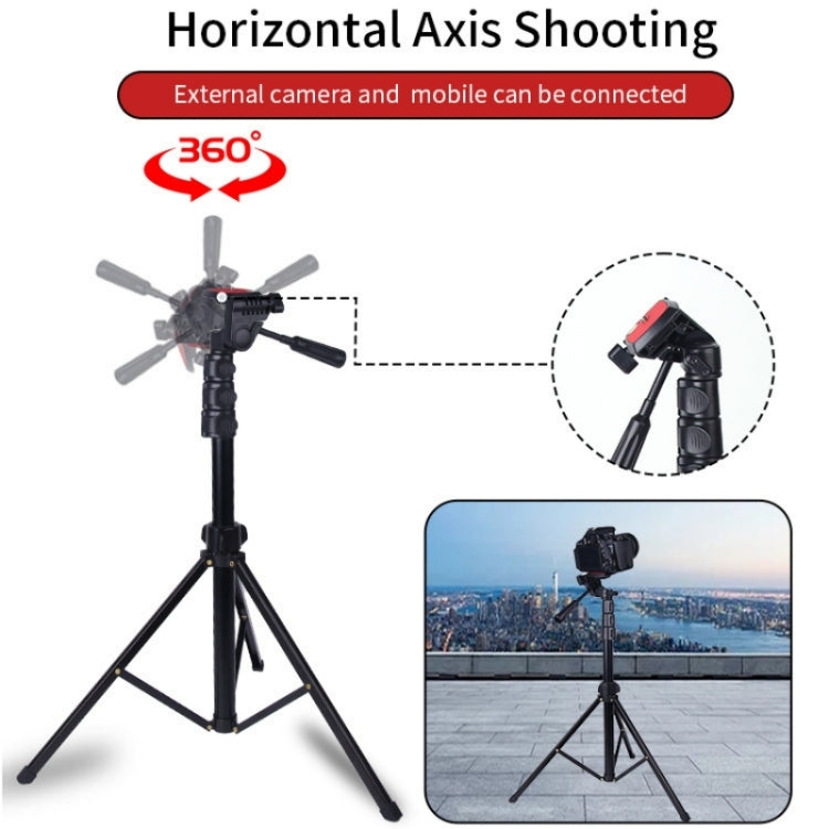 JMARY KP2206 Multi-functional Adjustable Portable Camera Tripod 1.7m Floor Stand, KP2206
