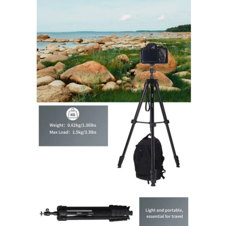 JMARY KP2208 Photography Live Streaming 1.7m Fill Light Camera Metal Tripod Holder, KP2208