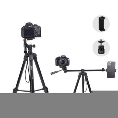 JMARY KP2209 Horizontal Extension Rod Cell Phone Camera Folding Tripod Stand, KP2209