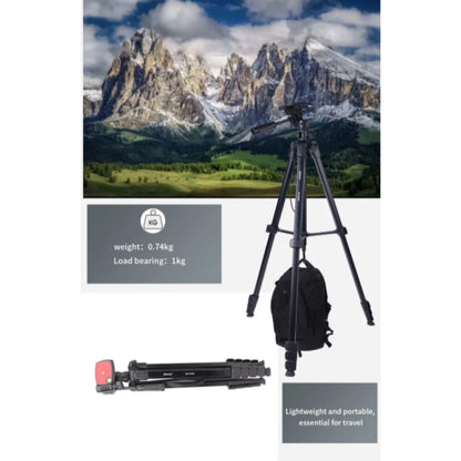 JMARY KP2209 Horizontal Extension Rod Cell Phone Camera Folding Tripod Stand, KP2209