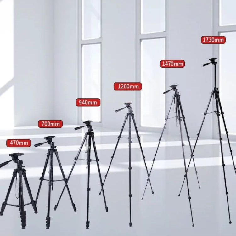JMARY KP2209 Horizontal Extension Rod Cell Phone Camera Folding Tripod Stand, KP2209
