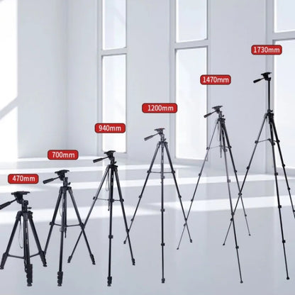 JMARY KP2209 Horizontal Extension Rod Cell Phone Camera Folding Tripod Stand, KP2209