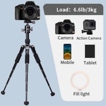 JMARY KT25+H30 For Selfie Live Streaming Lightweight Portable Desktop Mini Tripod Set, KT25+H30