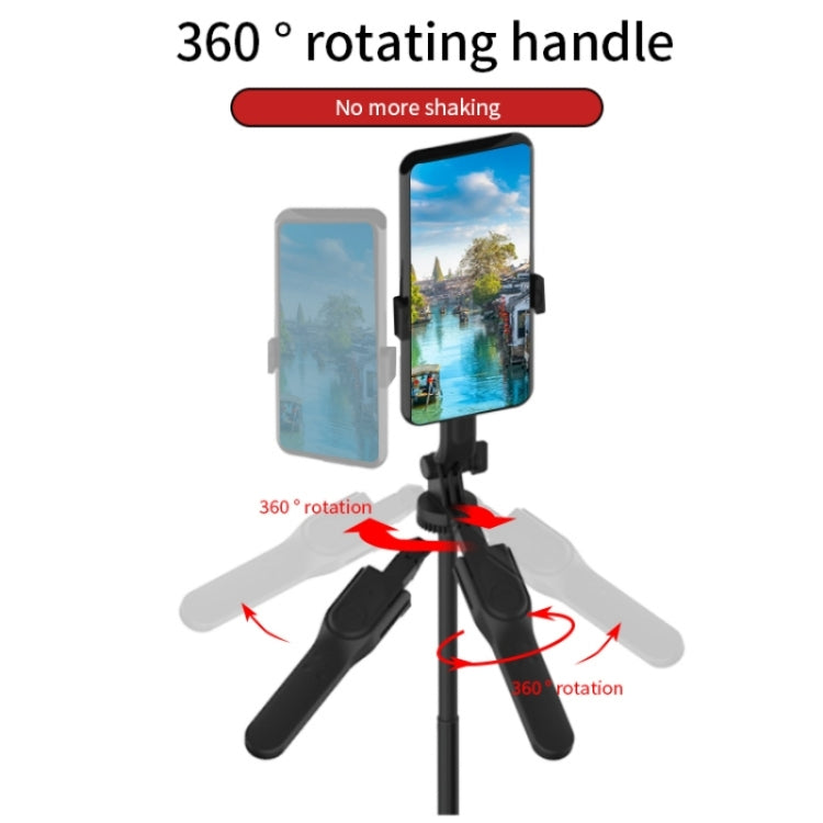 JMARY KT239 Rotation Design Camera Mount Holder 1.75m Telescopic Phone Selfie Stick Tripod, KT239