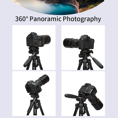 JMARY KP2234 Telescopic Aluminum Alloy SLR Camera Phone Live Streaming  Photography Tripod, KP2234