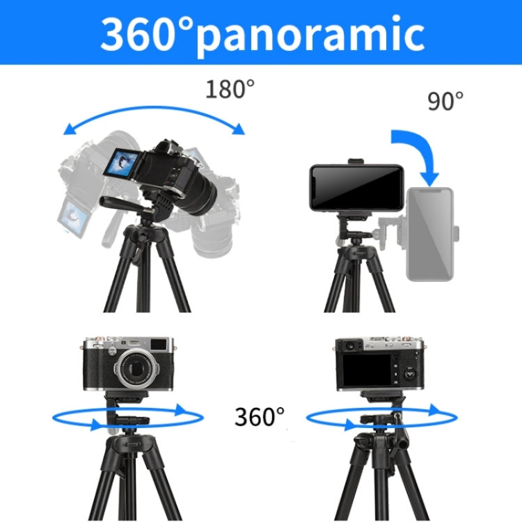 JMARY KP2205 Travel Tripod Mobile Phone Holder Telescopic Camera Mount Tripod Stand, KP2205