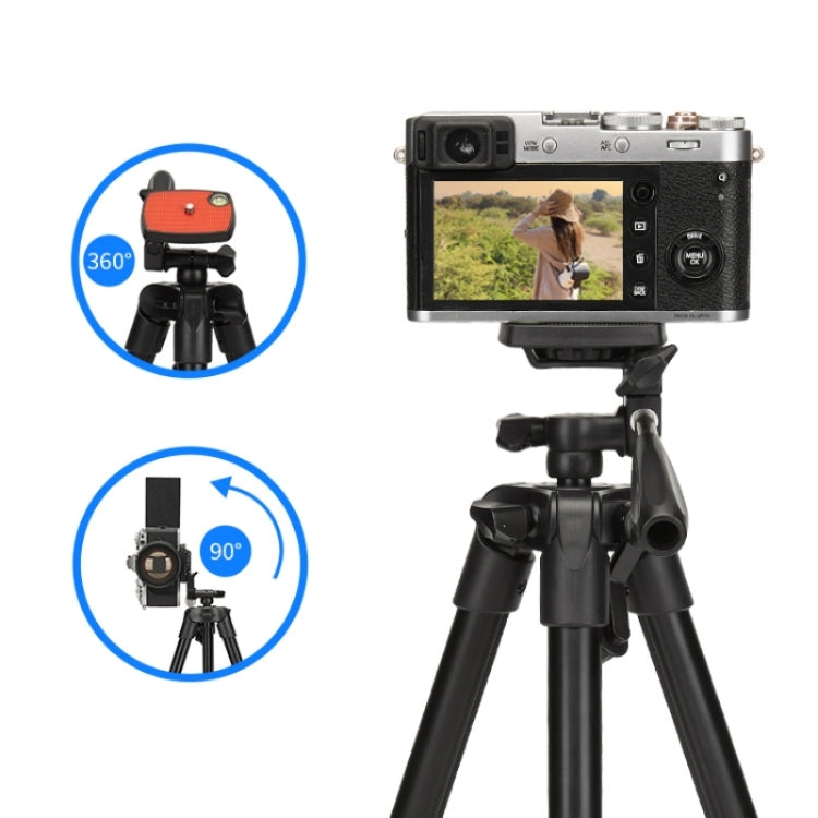 JMARY KP2205 Travel Tripod Mobile Phone Holder Telescopic Camera Mount Tripod Stand, KP2205