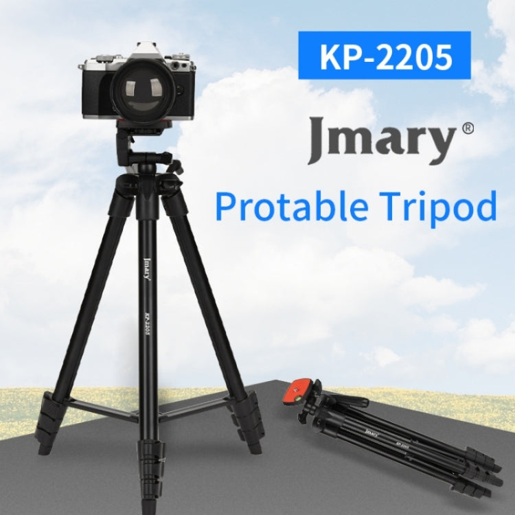 JMARY KP2205 Travel Tripod Mobile Phone Holder Telescopic Camera Mount Tripod Stand, KP2205