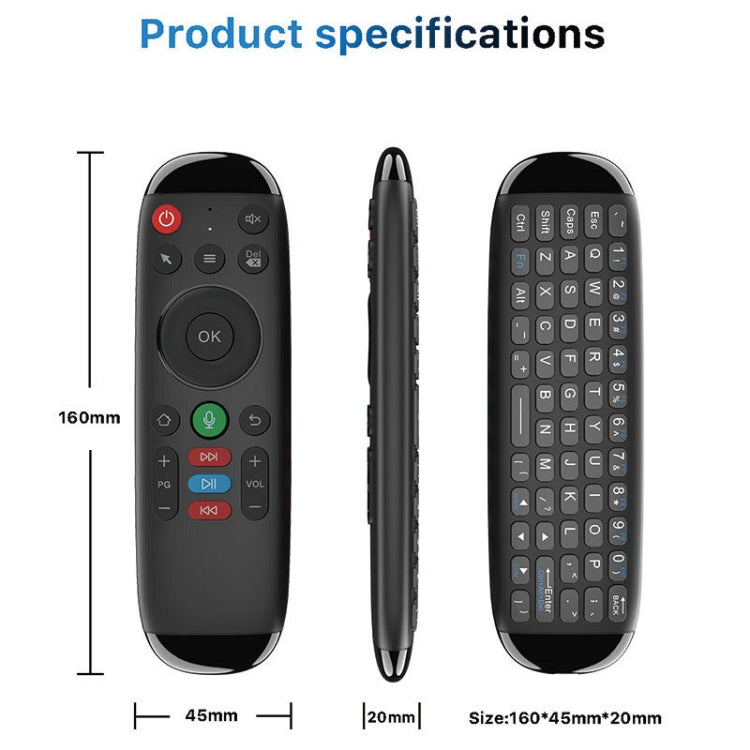 M6 For Home TV Box Smart TV 2.4G Wireless Smart Voice Function Remote Control Fly Mouse, M6