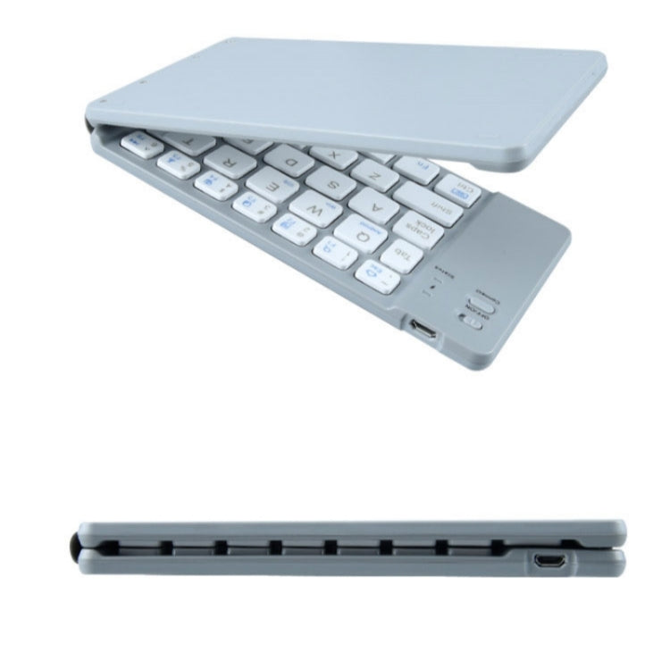 BT18 Bluetooth Keyboard Magnetic Folding Wireless Keyboard For Cell Phones Tablets Computers