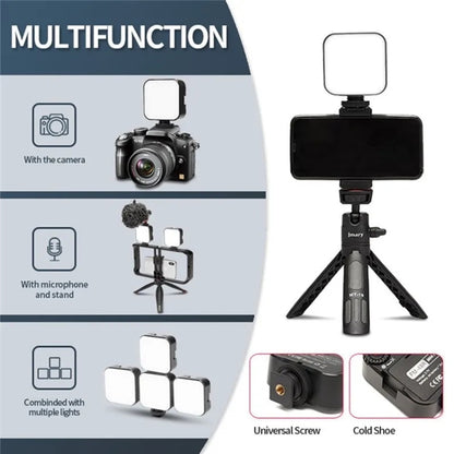 JMARY FM-48R Dimmable Photography LED Fill Light Portable Mini Camera Phone Fill Light, FM-48R