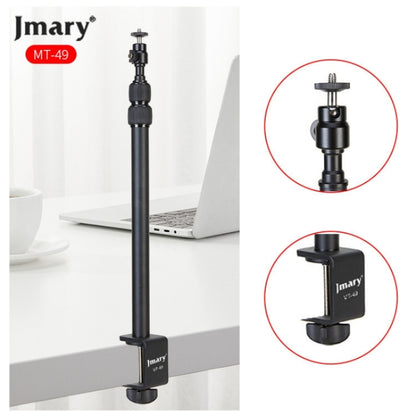 JMARY MT-49 For LED Video Light Clip Stand Adjustable Clamp Desk Mount Light Stand, MT-49