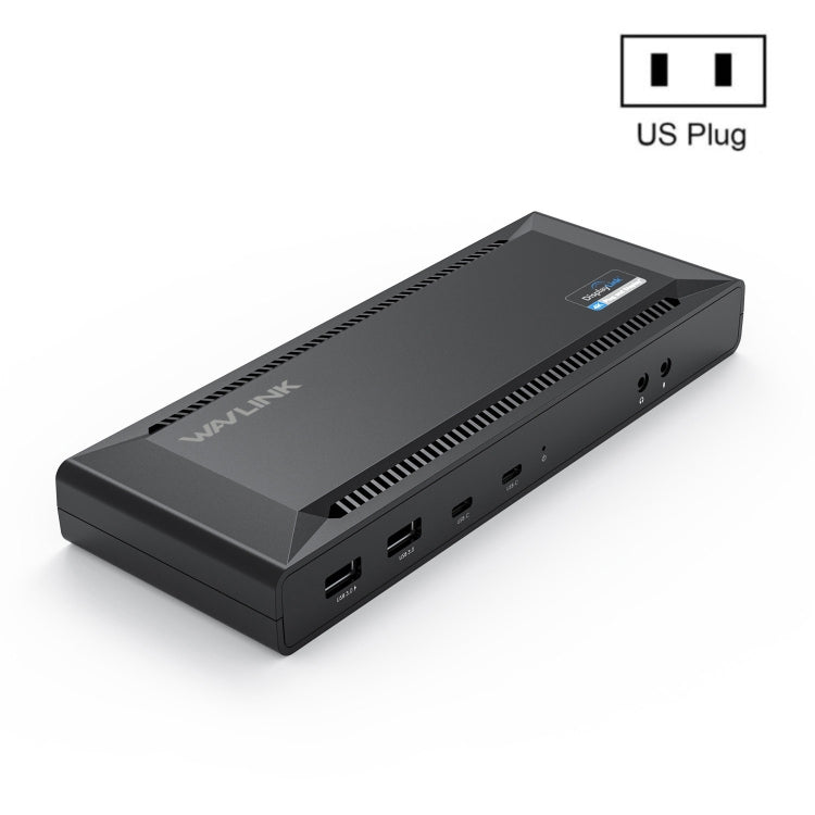 Wavlink UG69PD2 Dual 4K Fast Charging Integrated Docking Station, US Plug, EU Plug, UK Plug, AU Plug