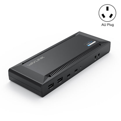 Wavlink UG69PD2 Dual 4K Fast Charging Integrated Docking Station, US Plug, EU Plug, UK Plug, AU Plug