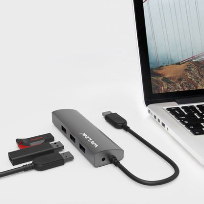 Wavlink UH3031G 10 in 1 Type-C to USB 3.0 Dock USB 3 Ports Hub HDMI Adapter, UH3031G