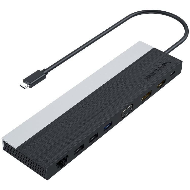 Wavlink UMD03 Triple Display Adapter Type-C Hub 12 in 1 Docking Station, UMD03