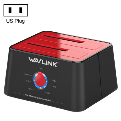 Wavlink ST334U SSD Dual Bay External Hard Drive Docking Station USB 3.0 to SATA I/II/III, ST334U
