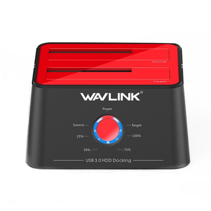 Wavlink ST334U SSD Dual Bay External Hard Drive Docking Station USB 3.0 to SATA I/II/III, ST334U