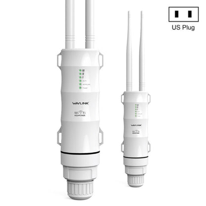 WAVLINK WN570HA1 Weatherproof 2.4+5GHz 600Mbps Outdoor WiFi Range Router Extender, US Plug, EU Plug, UK Plug, AU Plug