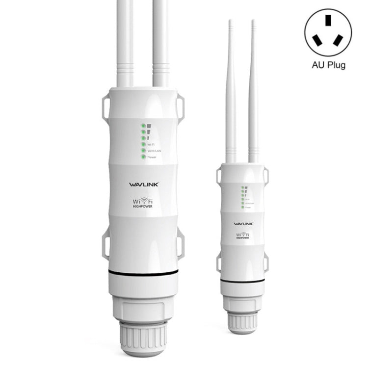 WAVLINK WN570HA1 Weatherproof 2.4+5GHz 600Mbps Outdoor WiFi Range Router Extender, US Plug, EU Plug, UK Plug, AU Plug
