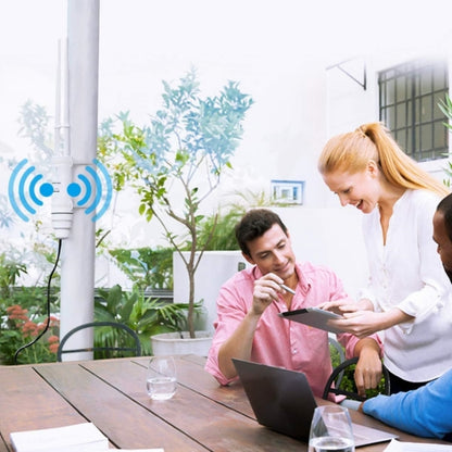 WAVLINK WN570HA1 Weatherproof 2.4+5GHz 600Mbps Outdoor WiFi Range Router Extender, US Plug, EU Plug, UK Plug, AU Plug