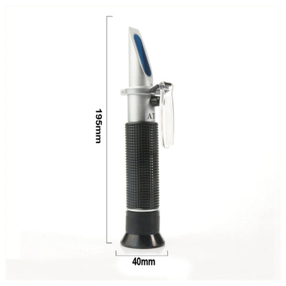 RZ116 Refractometer Alcohol Portable Automatic Digital Refractometer 0-80 Glycol Handheld Atc Brix Refractometer Beer Box