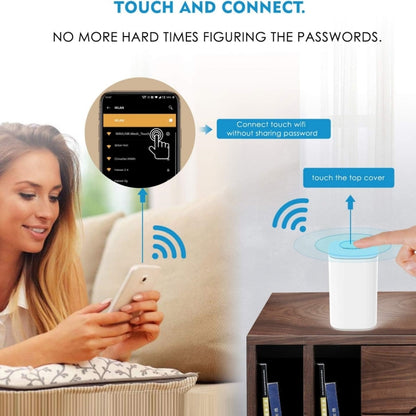 WAVLINK WN551K3 3pcs AC3000 WiFi Wireless Repeater Built-in Antenna Tri-Band Mesh Wireless Router, US Plug, UK Plug, EU Plug, AU Plug