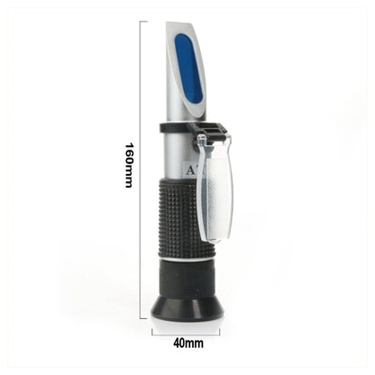 Alcohol Refractometer Sugar Grape Wine Concentration 0~25% Alcohol 0~40% Brix Tester Meter ATC Handheld Tool RZ121