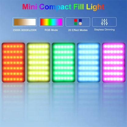 VLOGLITE W140RGB For Vlogging Photography LED Video Light Full Color RGB Camera Fill Light, W140RGB