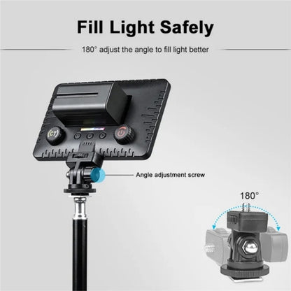 VLOGLITE PAD192RGB For DSLR Camera Gopro LED Camera Fill Light RGB Full Color Photography Lighting, PAD192RGB