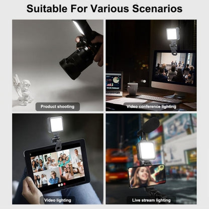 VLOGLITE T49 Portable LED Video Light 5600K Photography Photo Lighting Panel Mini Fill Lamp, T49