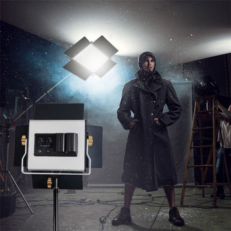 VLOGLITE W660S For Video Film Recording 3200-5600K Lighting LED Video Light with Tripod, US Plug, UK Plug, EU Plug